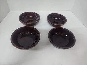 Vintage Marcrest Daisy Dot Stoneware Bowl Set Of 4 Cereal Chili Soup 6 Inches - Picture 1 of 10