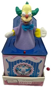 The Simpsons Official Krusty The Clown Jack in the Box Rakete USA Spielzeug - FUNKTIONIERT - Bild 1 von 5