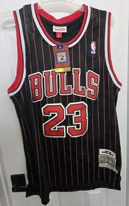 Michael Jordan Chicago Bulls Hardwood Classics Large NBA Jersey New Defects READ - Picture 1 of 5