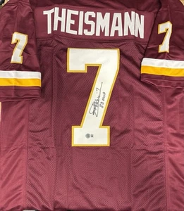 Joe Theismann HOF Quarterback aus den Washington Redskins Custom Trikot - Bild 1 von 4