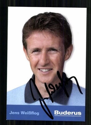 Jens Weißflog Autogrammkarte Original Signiert Skispringen + A 254591 - Bild 1 von 2