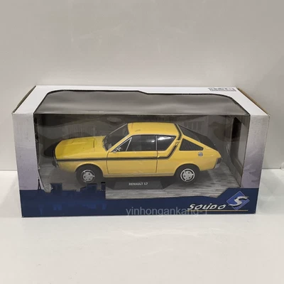 SOLIDO 1/18 RENAULT 17 MK1 1976 Renault Car Alloy Model - Image 1 of 4