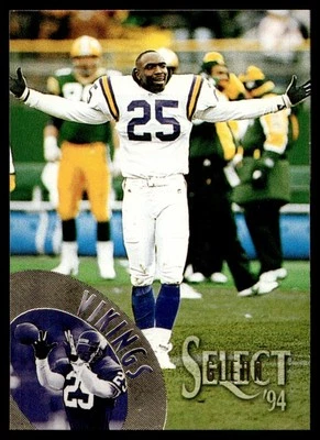 1994 Select Vencie Glenn Minnesota Vikings #99 - Image 1 of 2