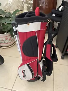 Tour Edge BAZOOKA HT MAX-J Junior Golf Stand Bag Red White - Picture 1 of 8