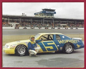 DALE EARNHARDT SR. 8 X 10 PHOTO PRINT WRANGLER DAYTONA INTERNATIONAL SPEEDWAY - Picture 1 of 1
