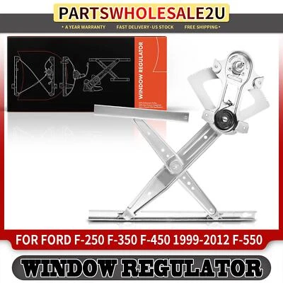 Regulador de ventana manual delantero izquierdo para Ford F-250 F-350 F-450 F-550 Super Duty Foto 1 de 4