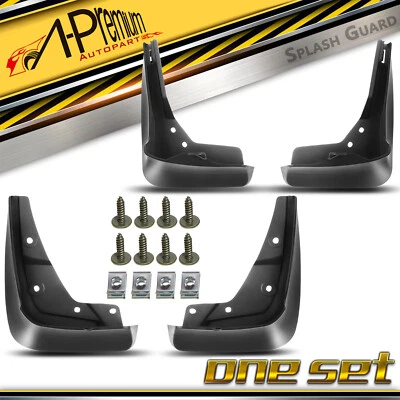 4 protectores contra salpicaduras guardabarros delanteros y traseros para Mercedes-Benz C43 AMG Foto 1 de 4