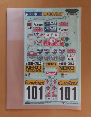 Tamiya RC Decal 58163 Rover Mini Cooper Rally 1995 NEU NIB - Bild 1 von 4