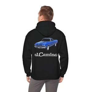 1969 El Camino Chevelle SS Hoodie Gift,Camaro,GTO,mustang,corvette,chevy - Picture 1 of 5