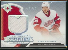 2019-20 Upper Deck Ultimate Collection Rookies Jersey /399 #133 Ryan Kuffner