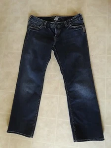 Silver Womens Santorini Capri Crop Jeans Size 31 - Picture 1 of 3