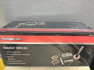 Snap-On Tools Smoking BBQ Kit-Meat Claws -Thermometer -Smoke Box And More - Picture 1 of 2