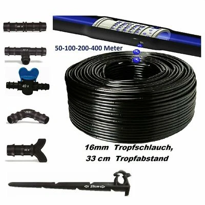Tropfschlauch Perlschlauch 16 mm Perlenschlauch Gärtner Bewässerungsschlauch  - Bild 1 von 4