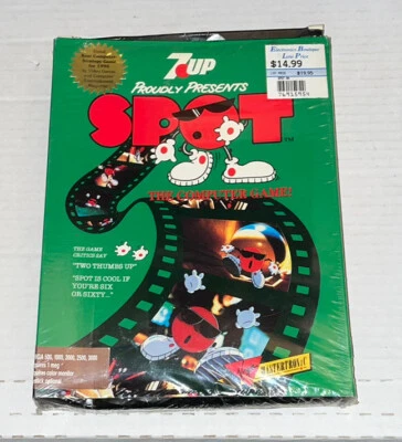 7up Spot 1990 Virgin Mastertronic Commodore Amiga 500 CIB Still in Shrink wrap! - Image 1 of 3