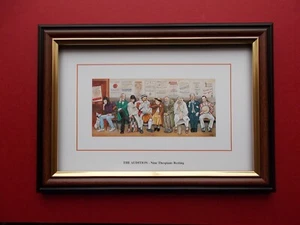 PRINTS BY JEDD SMALL SIZE FRAMED - THE AUDITION - NINE THESPIANS RESTING - Picture 1 of 1