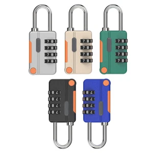 4 Digit Code Combination Padlock Travel Luggage CASE Lock Keyless Shackle Lock - Picture 1 of 17