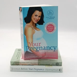 Your Pregnancy Childbirth and Before Your Pregnancy lot of 3 Books Softcover  - Picture 1 of 7