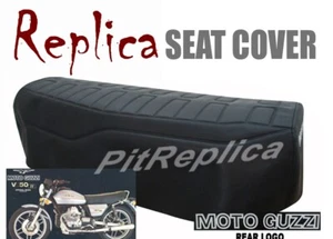 MOTO GUZZI V35 V 35 V50 V 50 MK2 *HEAT EMBOSSED* SEAT COVER [ZCVL] - Picture 1 of 7