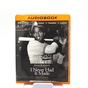 I Never Had It Made Jackie Robinson Audio Book Davis MP3-CD Baseball African Am - Picture 1 of 6