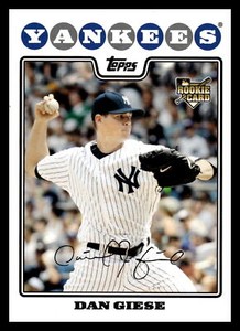 2008 Topps Updates & Highlights #UH105 Dan Giese New York Yankees EX RC