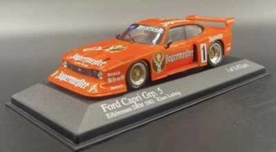 Minichamps 1/43 Ford Capri Turbo Gr.5 Team Zakspeed DRM 1982 Ludwing 430828501 - Image 1 of 4