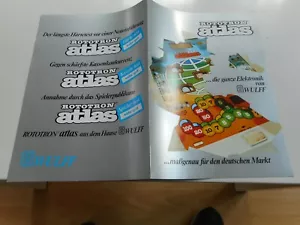 Flyer für Geldspielgerät Bally Wulff Rototron Atlas - Bild 1 von 1