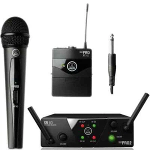 AKG WMS 40 MINI DUAL MIXED SET (ISM 2/3) Funkmikrofonsystem für Stimme - Bild 1 von 1