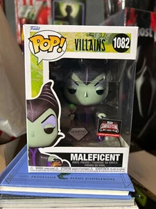 Funko Pop Disney Villains - Maleficent 1082 - TargetCon Diamond Exclusive - NEW - Picture 1 of 5