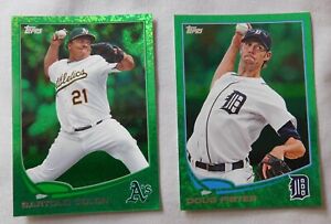 2013 Topps Emerald Green Parallel Baseball Card #251- 500 Pick one