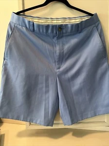 OXFORD GOLF Shorts Men 34 Blue Cotton blend Stretch - Picture 1 of 3