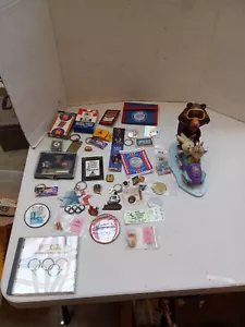 SPILLE RISVOLTO OLYMPICS SOUVENIR - NUOVE MISC anni enorme LOTTO alcune nuove - Foto 1 di 7