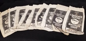 Lot of 9 Lawrence Brand  Canvas Empty shot Bags - Picture 1 of 4