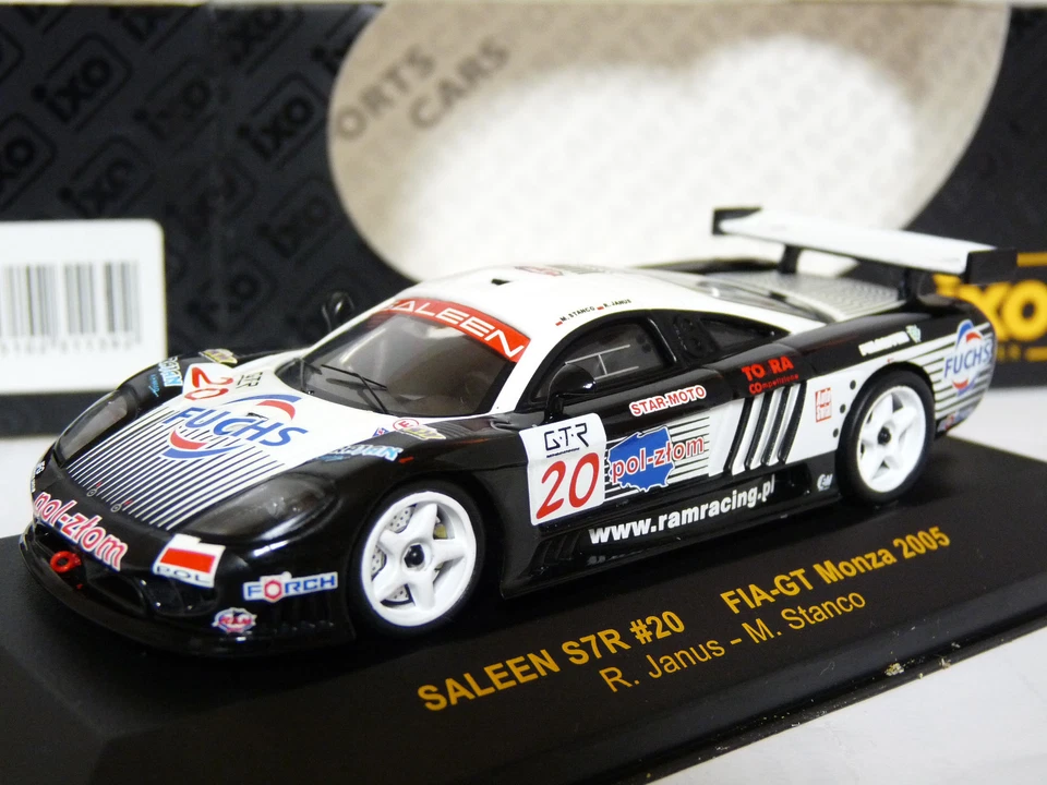 Ixo GTM035 1/43 Saleen S7R FIA-GT Monza 2005 Diecast Metal Model Car - Image 1 of 1