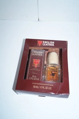 Cuero inglés por Dana COLOGNE SPLASH 1,7 fl oz / 50 ml NUEVO EN CAJA RARO Y VINTAGE Foto 1 de 3
