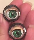 Doll Sleep Moving Eyes Size 13 Green Vinyl Doll Eyes Replace Doll Making Repair