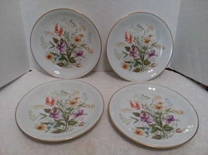 Noritake Mystery #164 Vintage 4 Salad Plates - Picture 1 of 5