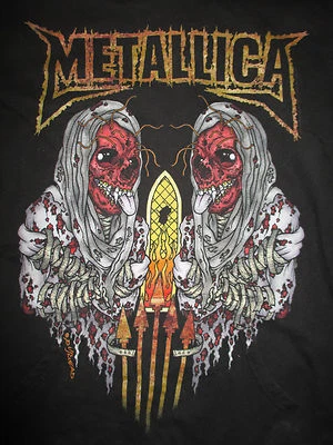 2003 METALLICA "SANITATRIUM" Concert Tour (MED) Sweatshirt Hetfield Hammett  - Image 1 of 4