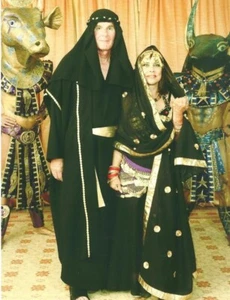 Arabian Sheik Costume - High Quality Custom Made - Adult 2XL Tall - Picture 1 of 4