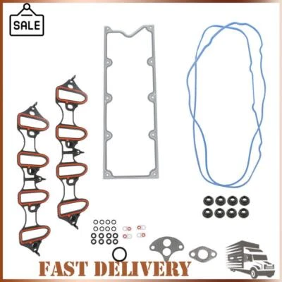 Intake Manifold Gasket Kit For GMC Yukon Chevrolet Silverado 1500 4.8L 5.3L 6.0L - Изображение 1 из 4
