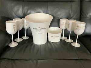 Moët & Chandon Champagne Wedding Celebration Set Imperial Acrylic JEAN-MARC GADY - Picture 1 of 23
