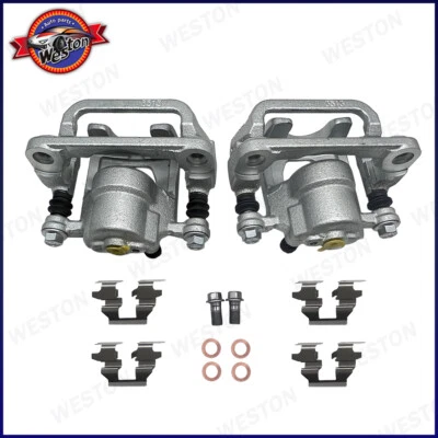 For Nissan Maxima 2002-2018 Altima 2.5L V6 Brake Calipers W/ Bracket x2  New - Image 1 of 4