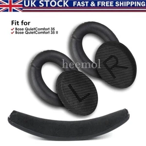 For Bose QuietComfort 35 QC35 Replacement Ear Pads Cushion Accessories Kit UK - Picture 1 of 23