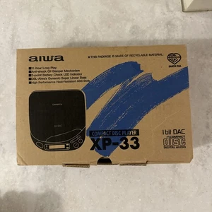 Reproductor de CD AIWA XP-33 1994 de colección con caja y estuche bolsa lógica sin cables - Envío gratuito - Imagen 1 de 12