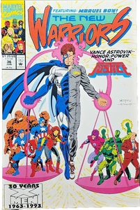 Marvel Los Nuevos Guerreros #36 (1993) Primera Aparición de Justicia - Imagen 1 de 2