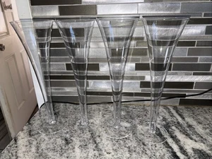 10 Zoll großes Champagner - Flötenglas 4 Stück - Bild 1 von 2