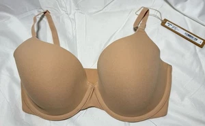 Sujetador Skims 32DD bronceado se adapta a todos camiseta sujetador cierre trasero - Imagen 1 de 4