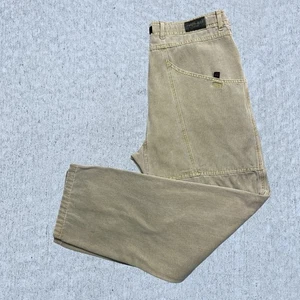 Vintage Gramicci Hose Canvas Doppelknie Klettern Wandern Gürtel hellbraun Herren XL - Bild 1 von 6