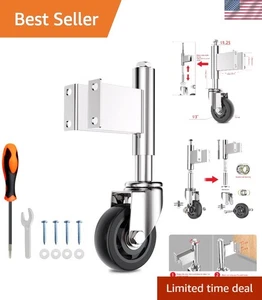 Ruote per cancelli 3", capacità di carico 220 libbre - Foto 1 di 8