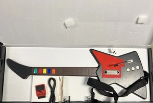 Playstation 2 - NYKO Front Man Guitar - PS2 - WITH DONGLE tested - Picture 1 of 3