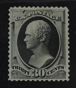 CKStamps: Colección de estampillas de Estados Unidos Scott #165 30c Hamilton sin usar Regum Perf punto delgado - Imagen 1 de 2